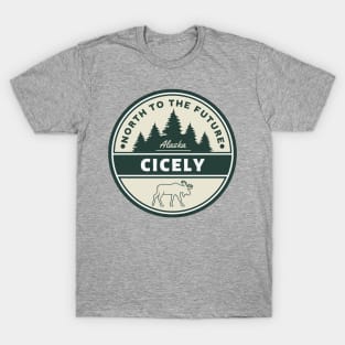 Northern Exposure Cicely Alaska Moose Fleischman T-Shirt